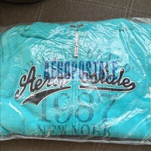 Aeropostale Teal Graphic Sweatshirt